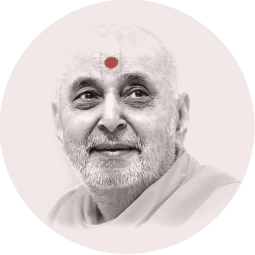 The creator of Akshardham, Pramukh Swami Maharaj